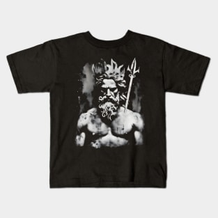 Poseidon Greek God Mythology Streetwear Kids T-Shirt